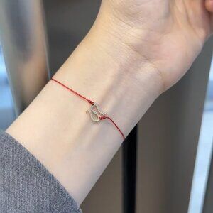 NWT: Lucky Snake Year Bracelet (gold)